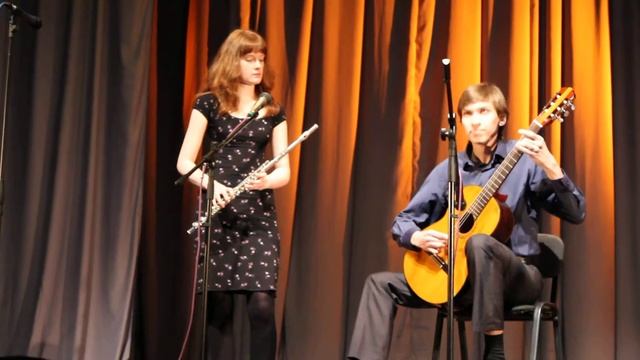 Оля и Серёга Фёдоровы, авторская музыка. Фестиваль гитары Омск смотреть онлайн