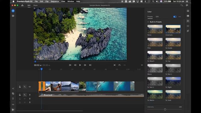 Adobe Premiere Rush CC Basic Tutorial - Desktop Version смотреть онлайн