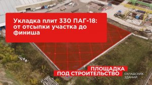 Укладка плит ПАГ-18: от отсыпки участка до финиша | ГК Строй Проект