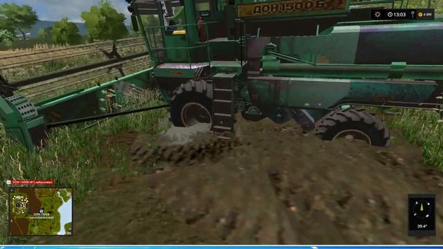 #FarmingSimulator17 #FS17 ☭ ✯ Уборка урожая ✯ ☭ смотреть онлайн