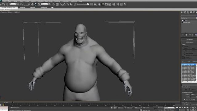 How to rig a Model with bones on 3DS MAX смотреть онлайн