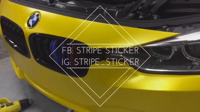 BMW F30 wrap with Teckwrap смотреть онлайн