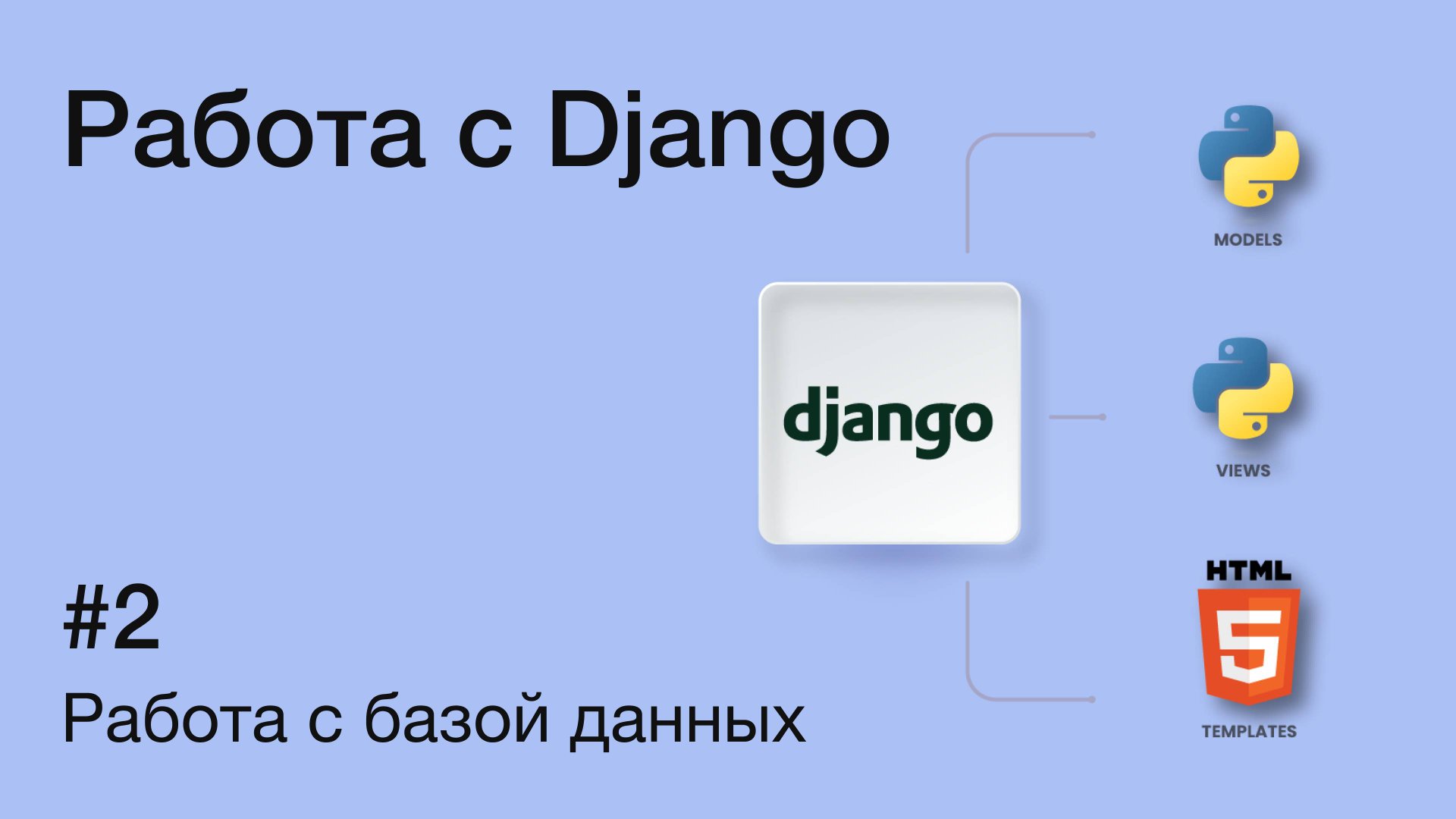Работа с базой данных в Django: модели, миграции, ORM | Краткое руководство смотреть онлайн