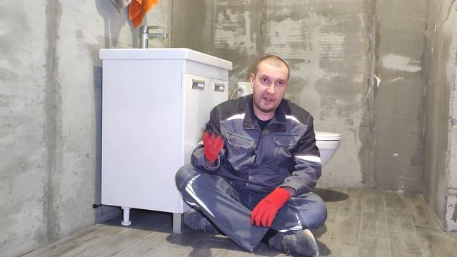 Плитка на теплый пол. Клей и затирка. Мой выбор.