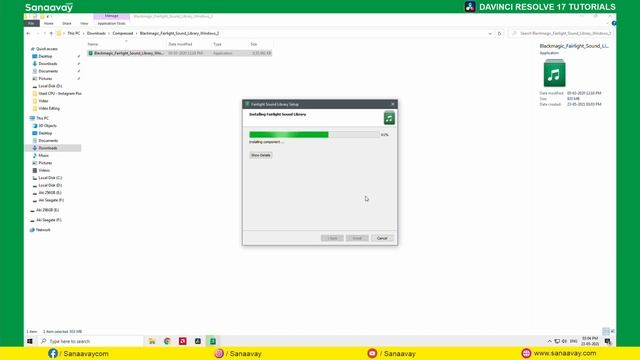 Davinci Resolve 17 Fairlight Sound Library Download And Install | Sanaavay PC Tutorials