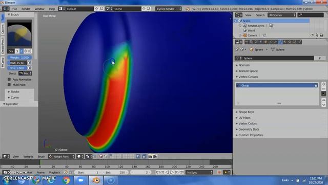 How to make a tennis ball in blender смотреть онлайн