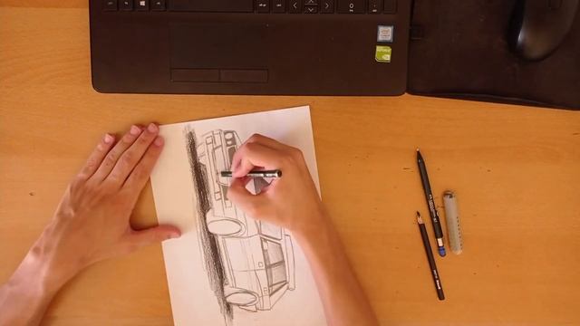 Car Sketching: Lancia Delta Integrale | Black Duck