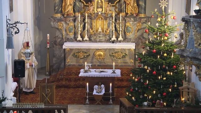 Hochfest der Geburt des Herrn/Messe aus der Wieskirche Moosbach/Oberpfalz смотреть онлайн