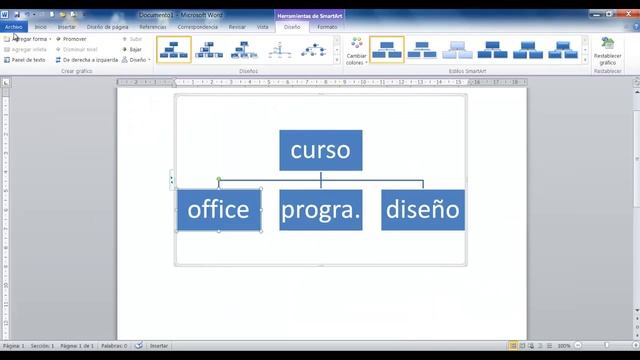 Insertar SmartArt en word 2010 смотреть онлайн