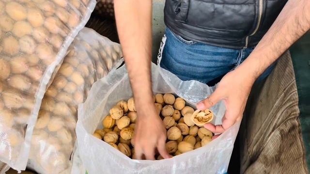 اخروٹ بھی سستا اور پستا بھی بیلکول ھول سیل ریٹ پر^^Akhrot market 2023 new mall #dryfruits #vlogs смотреть онлайн