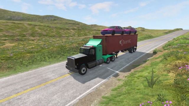 100+ Consecutive Fallen Trees vs Cars BeamNG Drive смотреть онлайн