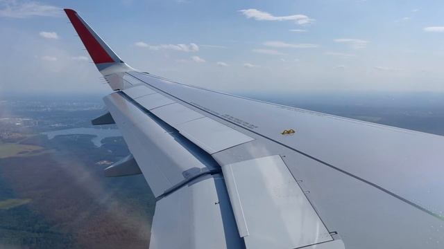 Ветреная посадка Airbus A320neo Аэрофлота в Шереметьево смотреть онлайн