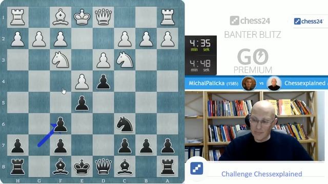 Banter Blitz Chess with IM Christof Sielecki (ChessExplained) - December 26, 2018 смотреть онлайн