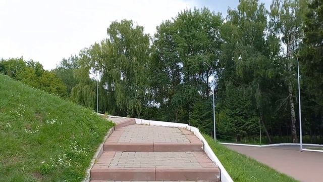 Брянск.Парк им.1000-летия города.Курган. смотреть онлайн
