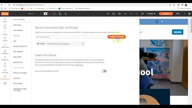 SSL Certificate Disappears - Duda BUG смотреть онлайн