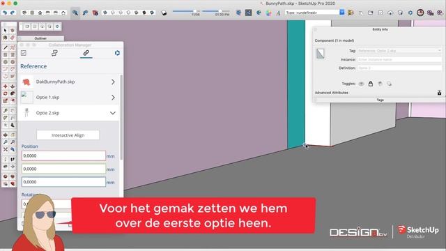 SketchUp Pro - How To? | Trimble Connect: Interactive Align | Afl. 22 - NL Tutorial смотреть онлайн