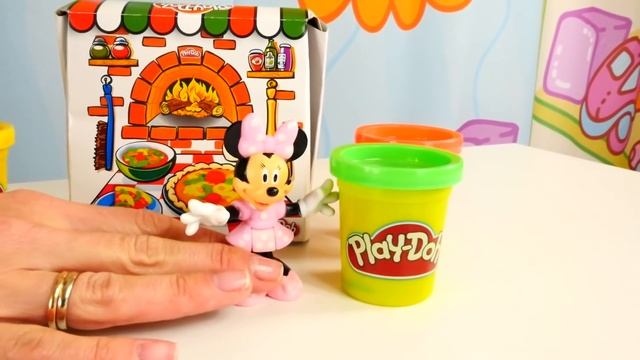 Игрушки Дисней - Микки и Минни Маус пекут торт из Play Doh - Видео для детей смотреть онлайн