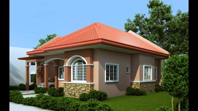 Morden Bungalow House Design In the Philippines смотреть онлайн