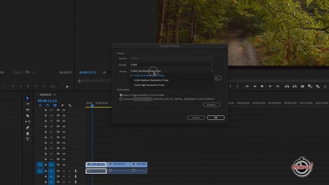 How To Create And Use Proxies In Premiere Pro