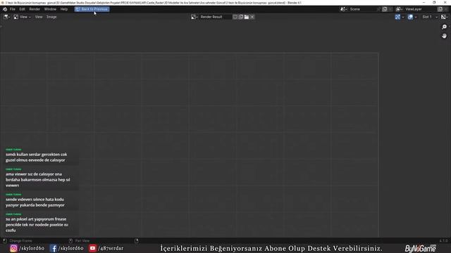 Blender 4.1 Çıktı inceliyoruz смотреть онлайн