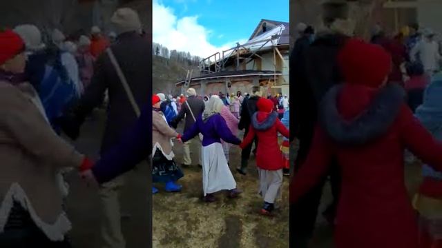 Хоровод "радуйся солнцу" Праздник весны в Черемшанке смотреть онлайн