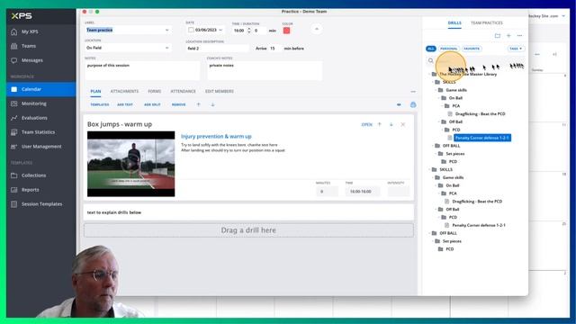 How to create a team practice in XPS смотреть онлайн