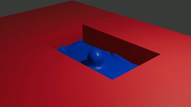 симуляция воды виде басейна #blender смотреть онлайн