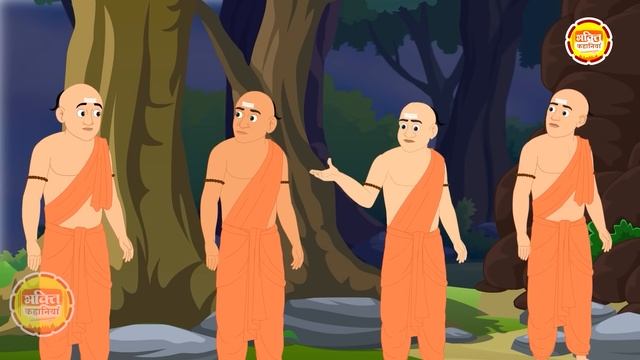 तीन मुर्ख पंडित - पंचतंत्र की कहानियां | Murkh Pandit | Panchatantra Hindi Moral Story in Hindi смотреть онлайн