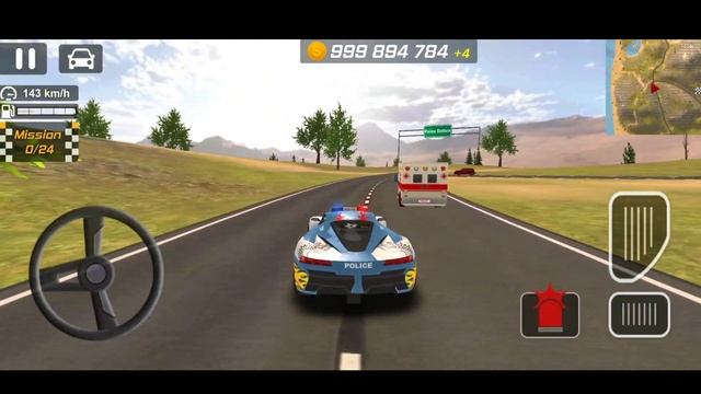 Police Car Mercedes S63 Pursuit Chase #2 new Android Gameplay смотреть онлайн