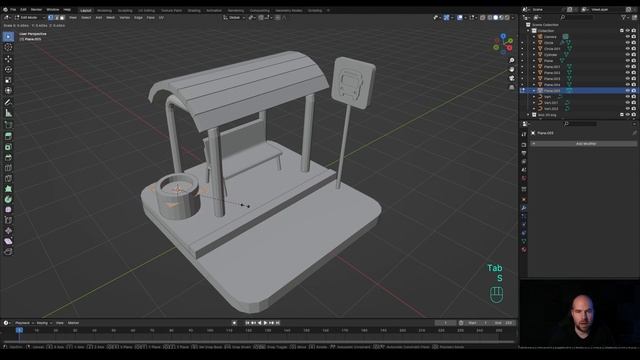 Blender 3D Bus Stop Diorama Tutorial | Polygon Runway смотреть онлайн