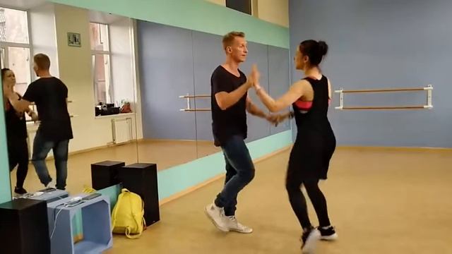 SALSA CUBANA (CASINO) Beginners. Stanislav Shvetsov & Olga Samoilova смотреть онлайн