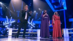 Проект Голос  Алекс Малиновский, Анжелика Фролова и Виктория Кузьмина    360p