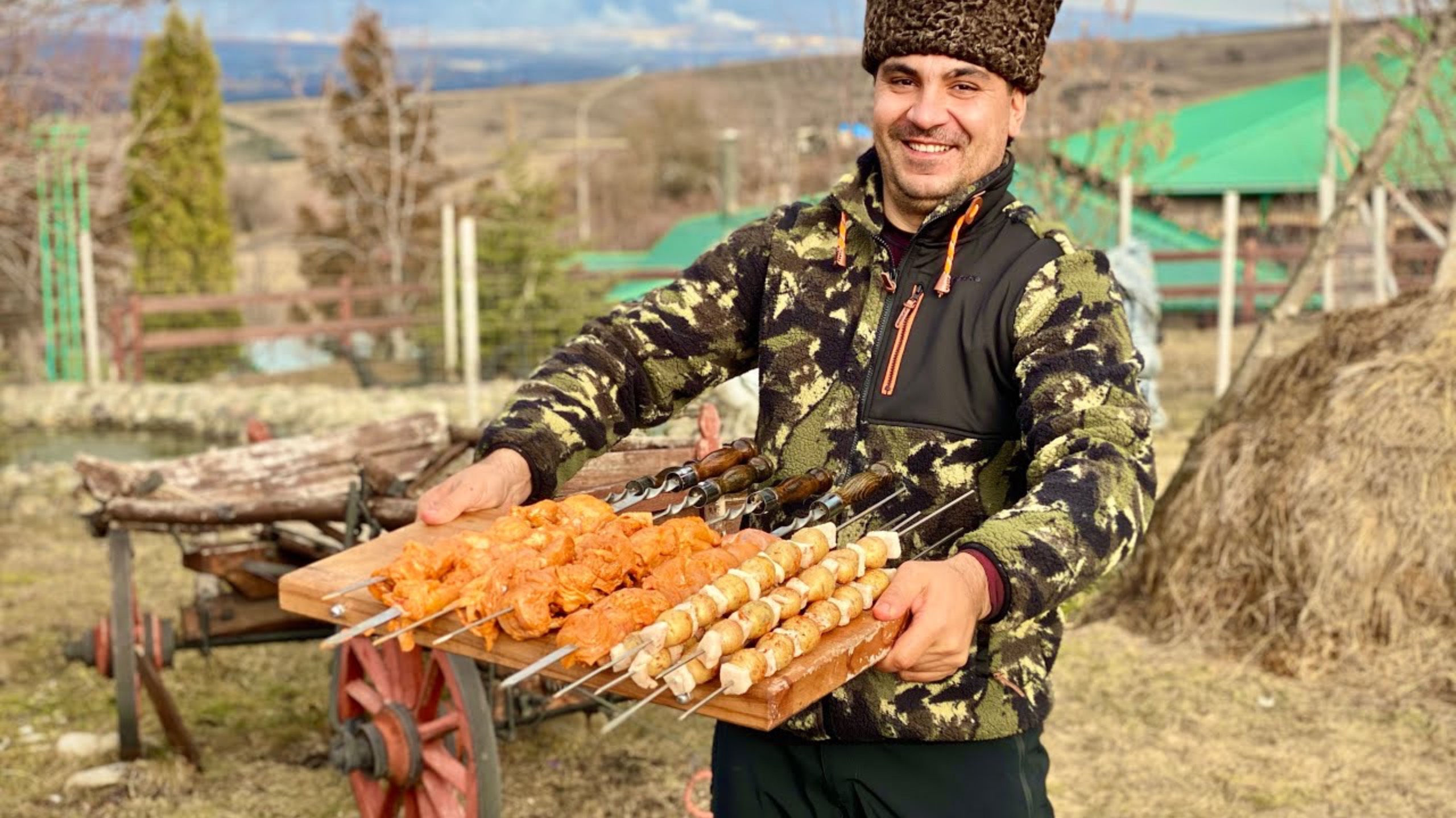 ШАШЛЫК из КУРИЦЫ / ВКУСНЫЙ МАРИНАД всего за 30 минут. (ENG SUB) смотреть онлайн