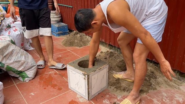 How To Design A Mosaic Table Top With Ceramic Tiles For Craft ( Very Easy And Beautiful ) . смотреть онлайн