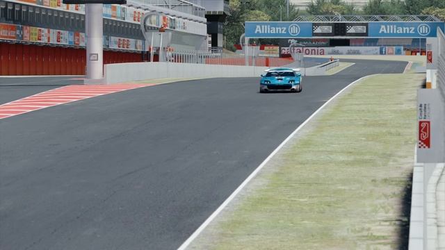 Ferrari 550 GTS at Barcelona in Assetto Corsa смотреть онлайн