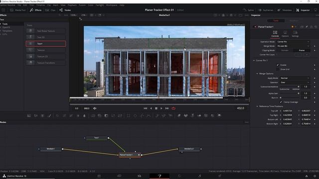 PLANAR TRACKER Effect । Object & Text Tracking । Davinci Resolve Tutorial смотреть онлайн