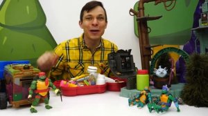 Видео про игры для мальчиков — Мегаклиника: Черепашки Ниндзя, трансформер и Железный человек