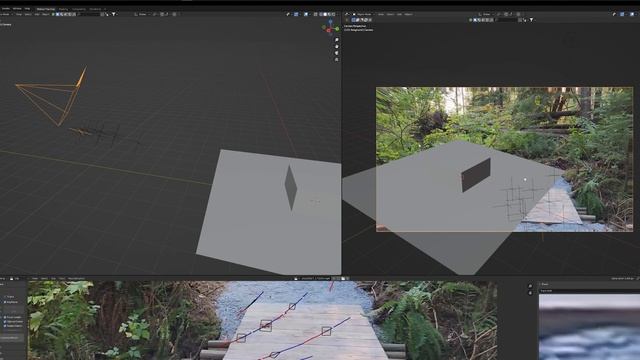 How To Put A Troll On A Bridge With Blender 3 - Tracking 3D On Live Footage смотреть онлайн