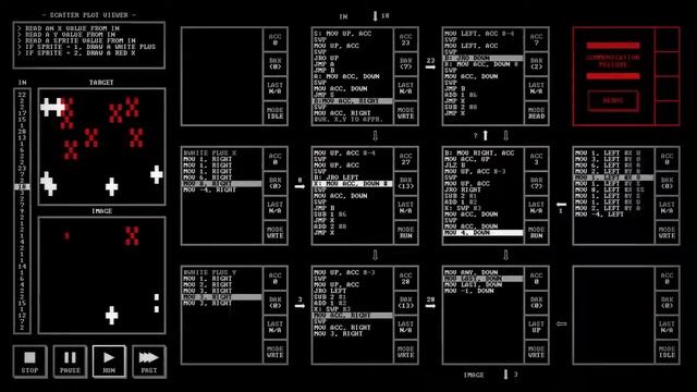 TIS-100: Scatter plot viewer смотреть онлайн