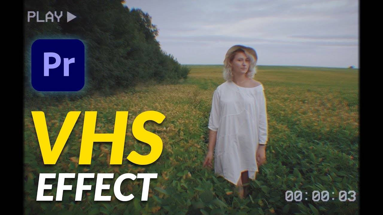 VHS Effect Premiere Pro Учебное пособие Premiere Pro (для начинающих)