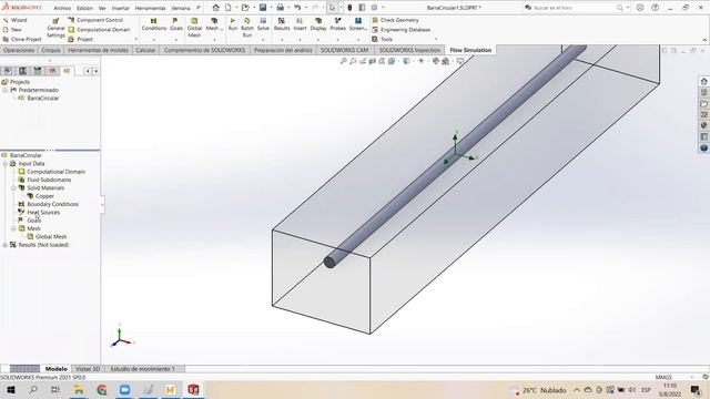 Tutorial SolidWorks® #22: Simulación Térmica CFD смотреть онлайн
