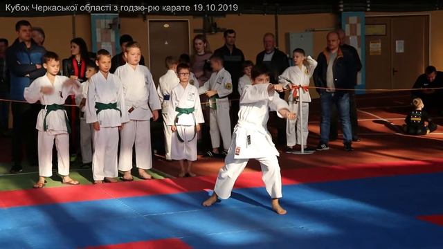 Кубок Черкаської області з годзю-рю карате 19.10.2019