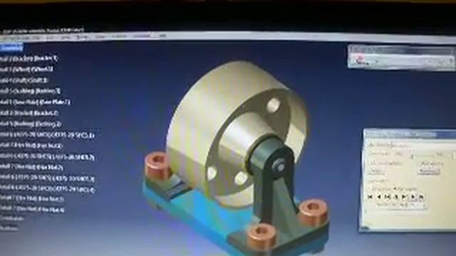 Shook Projects Catia V5R19 Assembly Motion Simulation 1.AVI смотреть онлайн