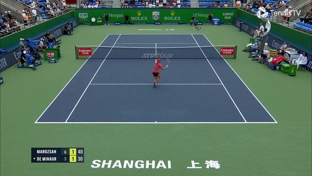 F. Marozsan Vs. A. De Minaur - Shanghai R2 2023