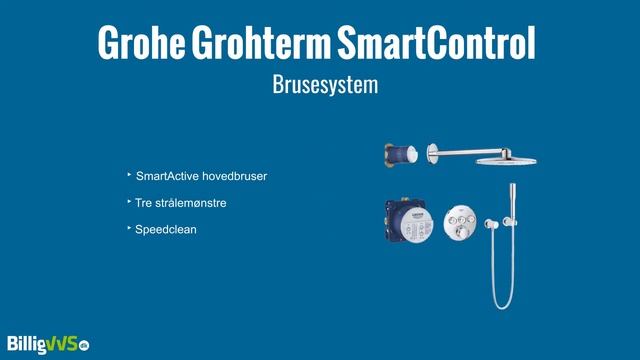 Grohe Grohterm SmartControl Brusesystem смотреть онлайн
