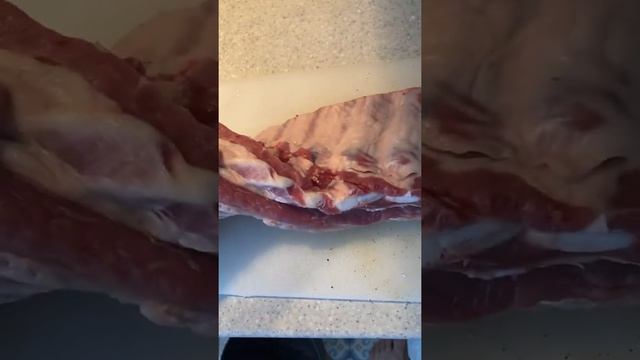 Свиные ребрышки готовлю в су-виде. Скоро в Краснодаре! Нежнейшее мясо! смотреть онлайн