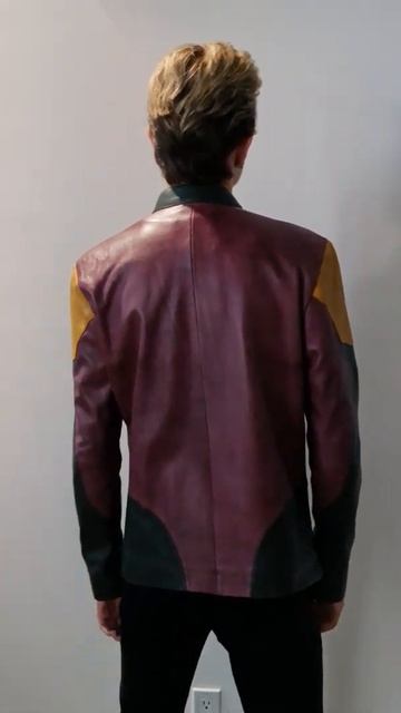 Mens Boba Fett Mandalorian, Slave 1 Bounty Hunter Leather Jacket - Luca Designs смотреть онлайн