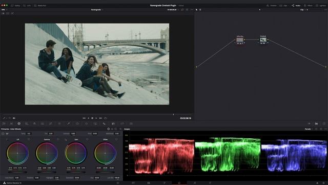 Create textured film shadows in DaVinci Resolve смотреть онлайн