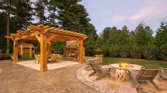 Simple Stamped Concrete Patio Designs смотреть онлайн