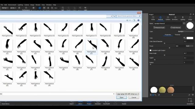 GOBOS shadow in Keyshot 10 смотреть онлайн